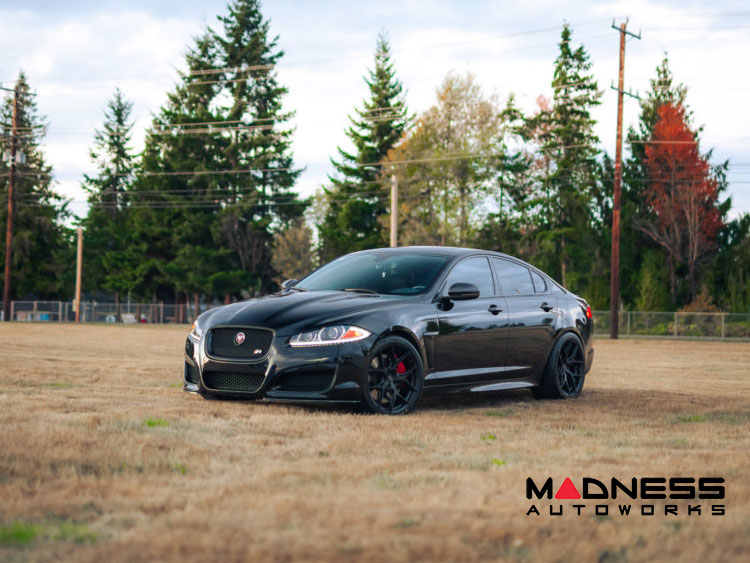Jaguar XF Custom Wheels - HF-5 by Vossen - Satin Black